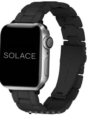 SOLACE Perma Band for Apple Smart Watch- Black